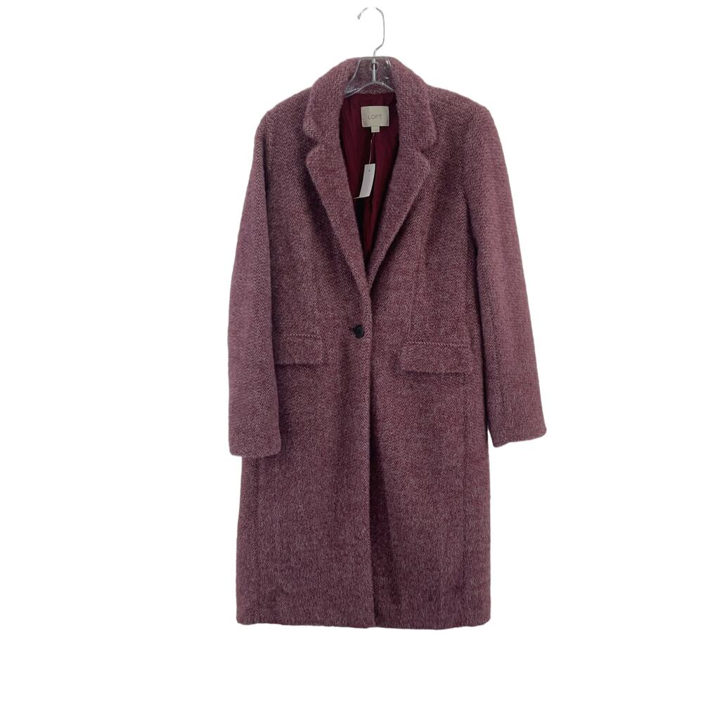 Women's Textured Coat - Pink